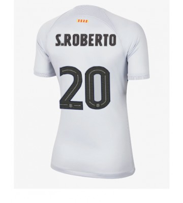 Barcelona Sergi Roberto #20 Tredjedrakt Kvinner 2022-23 Kortermet